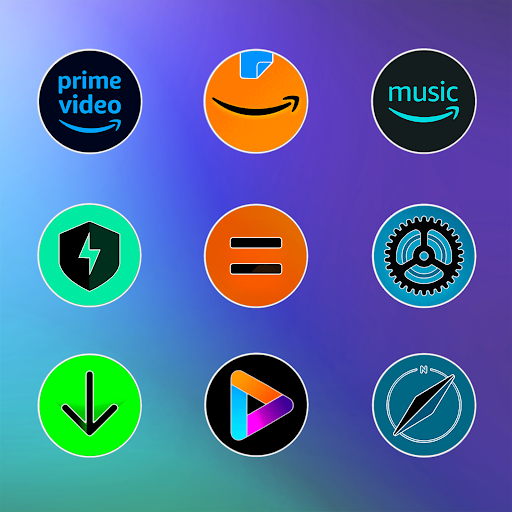 MIUl Circle Fluo - Icon Pack - Personalization - apps