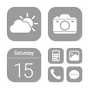 Wow Gray Dark Theme - HD Theme APK