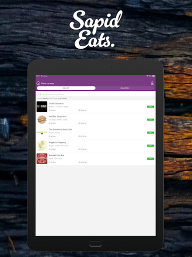 Sapid Eats Screenshot