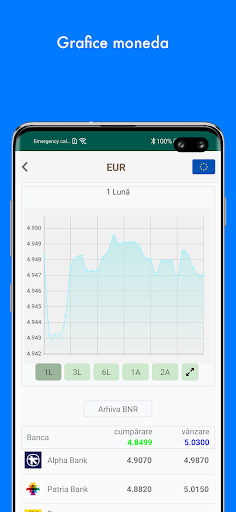 Currency exchange - Romania Screen 3