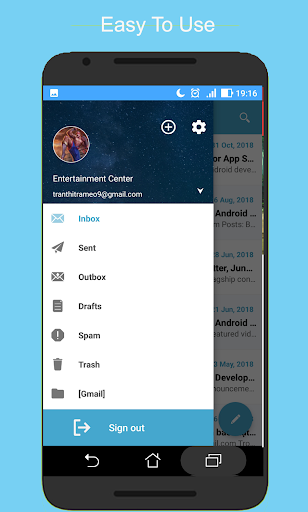 Email Box Client - Email Check Screen 2
