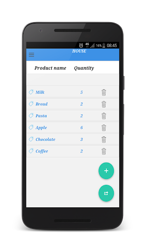 shopping List Screen 2