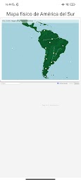 Mapa Físico de América del Sur