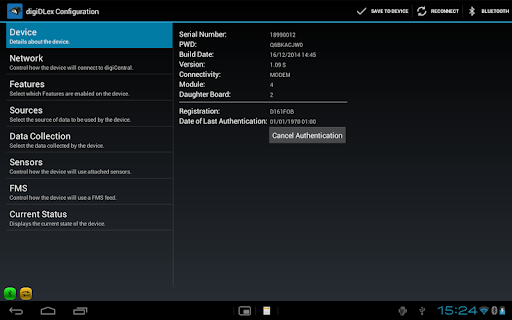digiDLex Configuration