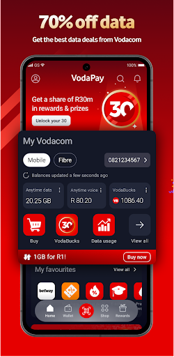 VodaPay Screen 2