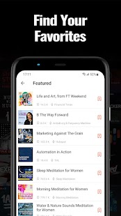 Podcast Player - Castbox Captura de tela