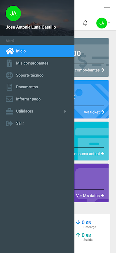 MasPC Cliente ekran görüntüsü