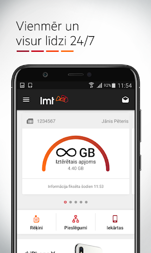 Android application Mans LMT screenshort