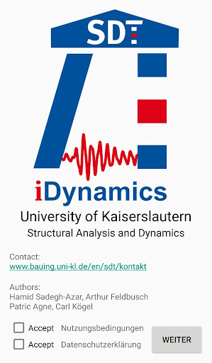 Android application iDynamics screenshort