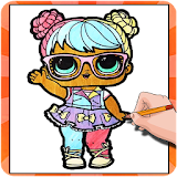 How To Draw LOL Doll Suprise (LOL Suprise Doll ) icon