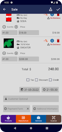 Screenshot of My Business Plus