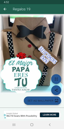 Día del padre Poemas y regalos Screen 2