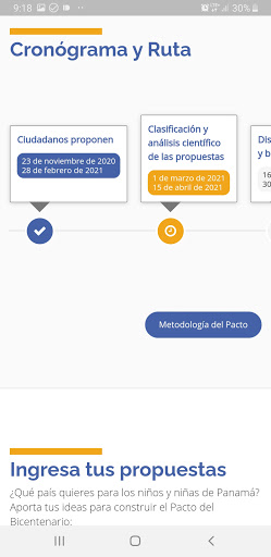 Ágora Pacto Screen 3