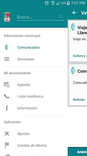Vegadeo Informa Screen 2