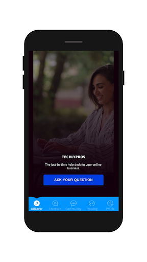Android application Techlypros screenshort