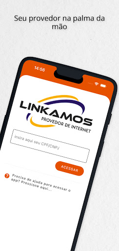 Android application Linkamos screenshort