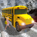 Super High School Bus Driving icon