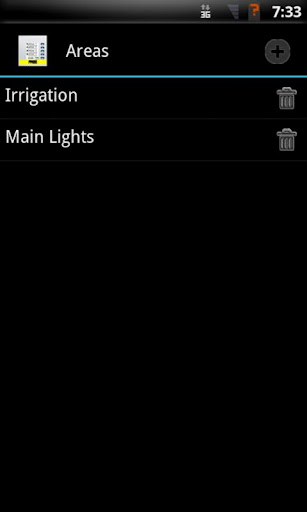 My CBUS Screen 2