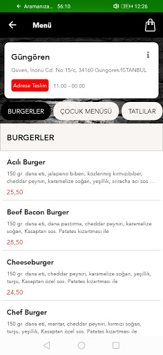 Kasaptan Burger Screen 2