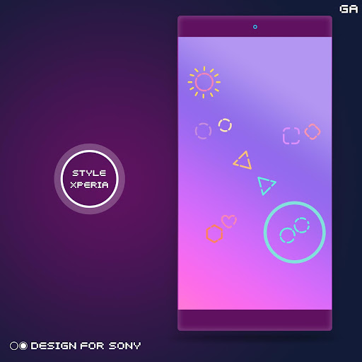 Android application MBE XPERIA Theme | LOVE screenshort