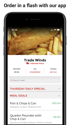 Android application Trade Winds Arklow screenshort