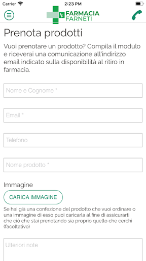 Farmacia Farneti Screen 3