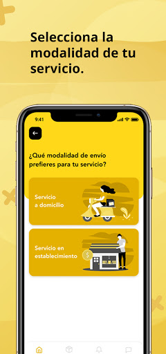 miidz - Solicita servicios Screen 3