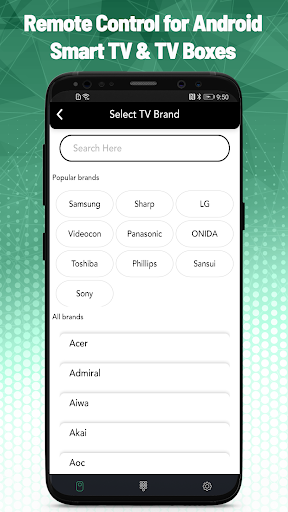 Smart Remote Control - ALL TVs Screen 3