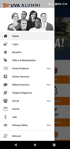 UVA Alumni Member App