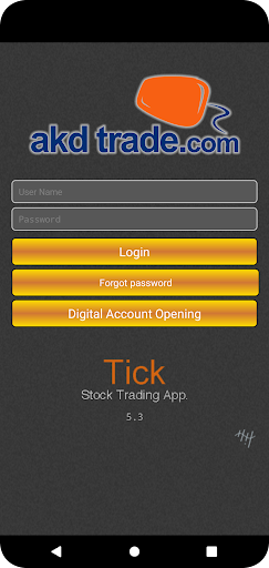 Android application AKDSL Tick screenshort