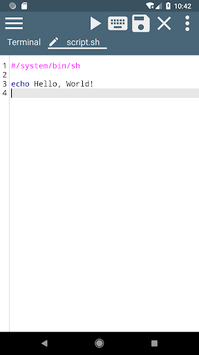 Screenshot of Terminal