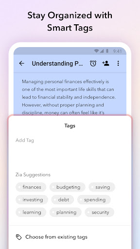 Notebook - Note taking & AI screenshot 4