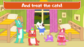 Cats Pets: Animal Doctor Games