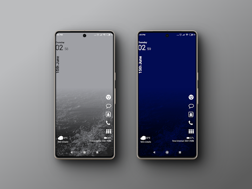 A13 Theme for KLWP Screen 2