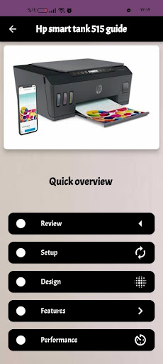 Hp smart tank 515 guide
