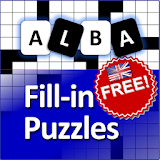 Fill in puzzles free - Free Word Puzzle Game icon