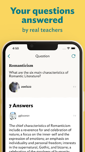 Android application eNotes: Literature Notes App screenshort