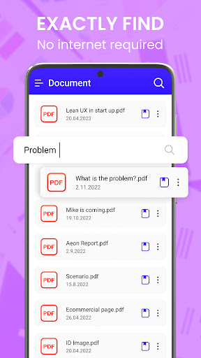 PDF Viewer - Read All Document Screen 2
