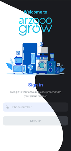 Android application Arzooo Grow screenshort