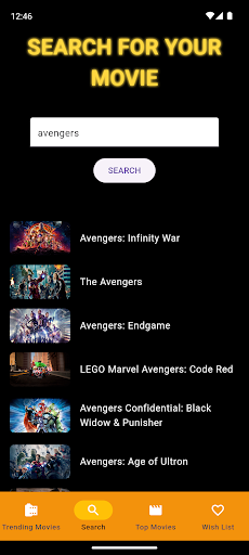 Ultimate Movie Database Screen 3