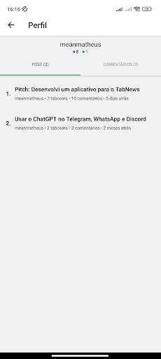 TabNews Screen 3