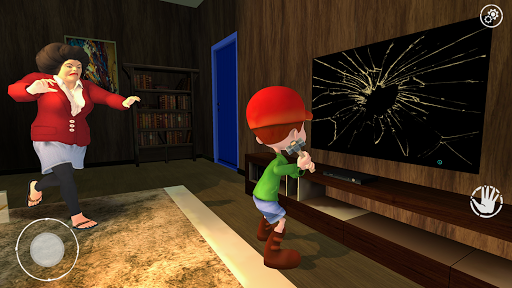 Scary Evil Teacher 3D: Scary Neighbor House Escape apkpoly screenshots 2