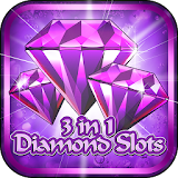 3 In 1 Diamond Slots + Bonus icon