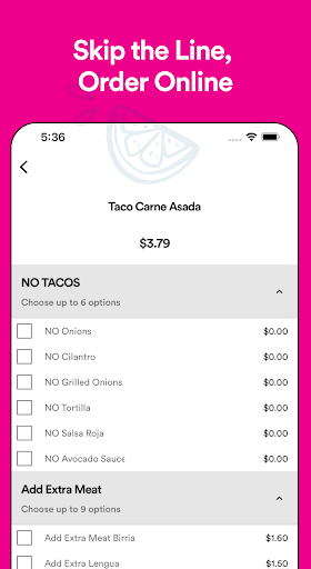 Screenshot of Lolis Tacos