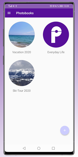 Android application Photo Diary screenshort