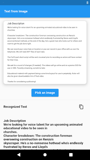 Text from Image - Enjaz Apps