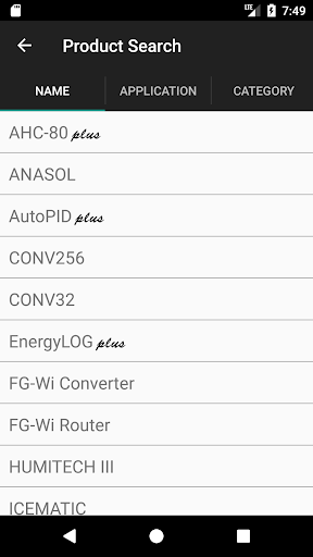 FG Finder Screen 2