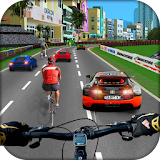 Traffic Bicycle Rider 3D Racer icon