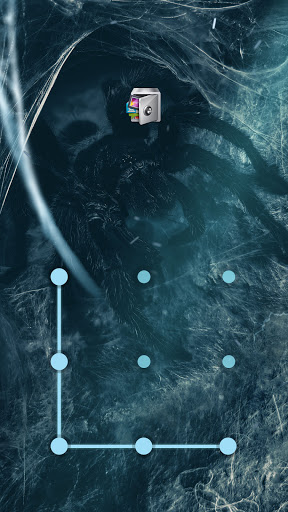 Android application AppLock Live Theme Spider screenshort
