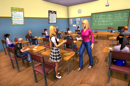 High School Girl Sim Life Game